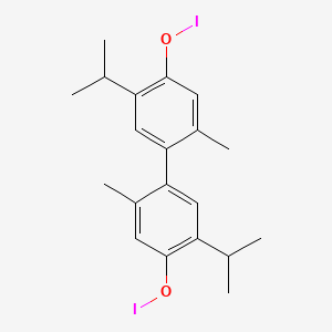 molecular formula C20H24I2O2 B1582145 Thymol iodide CAS No. 552-22-7
