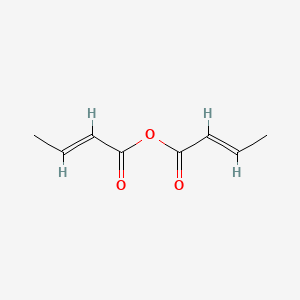 molecular formula C8H10O3 B1582151 Crotonic anhydride CAS No. 623-68-7