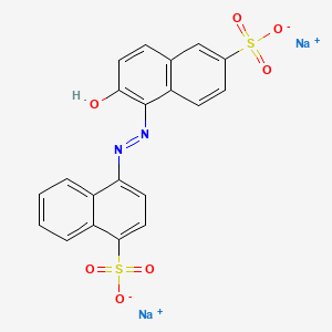 molecular formula C20H12N2Na2O7S2 B1582160 Acid Red 13 CAS No. 2302-96-7