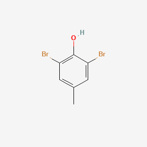 molecular formula C7H6Br2O B1582163 2,6-Dibromo-4-methylphenol CAS No. 2432-14-6