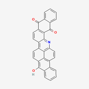 molecular formula C31H15NO3 B1582166 Anthra[2,1,9-mna]naphth[2,3-h]acridine-5,10,15(16H)-trione CAS No. 3271-76-9