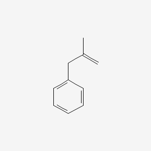 molecular formula C10H12 B1582167 2-Methyl-3-phenyl-1-propene CAS No. 3290-53-7
