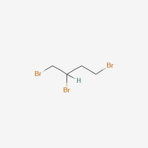 molecular formula C4H7Br3 B1582172 1,2,4-Tribromobutane CAS No. 38300-67-3