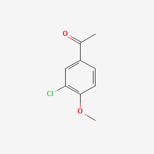 molecular formula C9H9ClO2 B1582173 1-(3-氯-4-甲氧基苯基)乙酮 CAS No. 37612-52-5