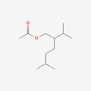 molecular formula C12H24O2 B1582182 2-Isopropyl-5-methylhexyl acetate CAS No. 40853-55-2