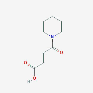 molecular formula C9H15NO3 B1582193 4-Oxo-4-(piperidin-1-yl)butanoic acid CAS No. 4672-17-7