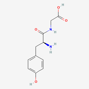 molecular formula C11H14N2O4 B1582206 Tyr-Gly CAS No. 673-08-5