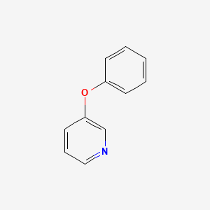 molecular formula C11H9NO B1582220 3-Phenoxypyridine CAS No. 2176-45-6