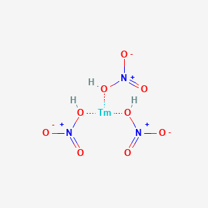 molecular formula H3N3O9Tm B1582222 Thulium(3+) nitrate CAS No. 14985-19-4