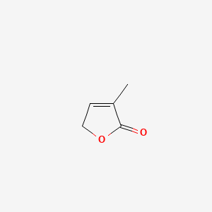 molecular formula C5H6O2 B1582225 3-Methyl-2(5H)-furanone CAS No. 22122-36-7
