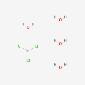 molecular formula Cl3H2InO B1582226 Indium(III) chloride tetrahydrate CAS No. 22519-64-8
