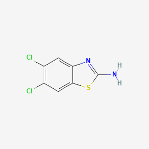 molecular formula C7H4Cl2N2S B1582228 2-氨基-5,6-二氯苯并噻唑 CAS No. 24072-75-1