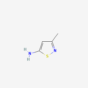 molecular formula C4H6N2S B1582229 3-Methylisothiazol-5-amine CAS No. 24340-76-9