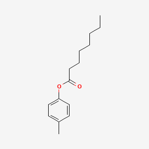 molecular formula C15H22O2 B1582236 p-Tolyl octanoate CAS No. 59558-23-5