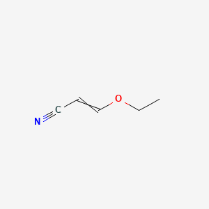 molecular formula C5H7NO B1582237 3-乙氧基丙烯腈 CAS No. 61310-53-0