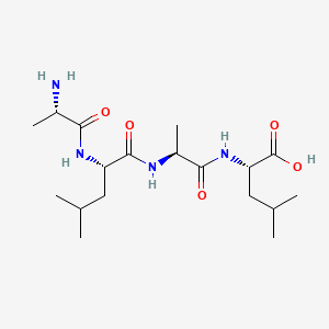 molecular formula C18H34N4O5 B1582245 Ala-leu-ala-leu CAS No. 84676-48-2