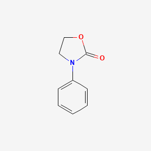molecular formula C9H9NO2 B1582248 3-Phenyl-2-oxazolidinone CAS No. 703-56-0