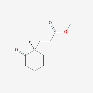 methyl 3-[(1R)-1-methyl-2-oxocyclohexyl]propanoate