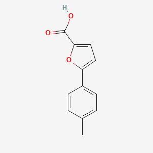 molecular formula C12H10O3 B1582268 5-(4-甲基苯基)-2-呋喃甲酸 CAS No. 52938-98-4