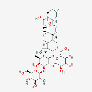 molecular formula C48H78O18 B158227 四氢杨梅皂苷 CAS No. 139523-30-1
