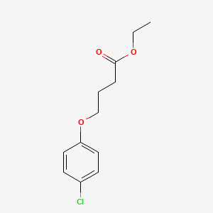 molecular formula C12H15ClO3 B1582273 Ethyl 4-(4-chlorophenoxy)butanoate CAS No. 59227-79-1