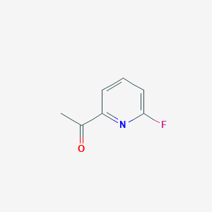molecular formula C7H6FNO B1582275 1-(6-Fluoropyridin-2-yl)ethanone CAS No. 501009-05-8