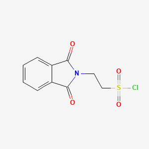 molecular formula C10H8ClNO4S B1582279 2-邻苯二甲酰亚氨基乙磺酰氯 CAS No. 4403-36-5