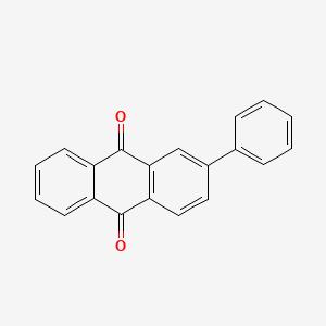 molecular formula C20H12O2 B1582280 2-Phenylanthraquinone CAS No. 6485-97-8