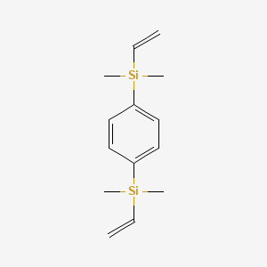 molecular formula C14H22Si2 B1582281 1,4-Bis(vinyldimethylsilyl)benzene CAS No. 4519-17-9