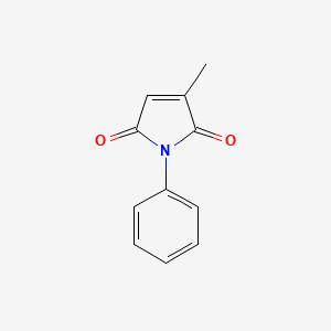molecular formula C11H9NO2 B1582295 2-Methyl-N-phenylmaleimide CAS No. 3120-04-5