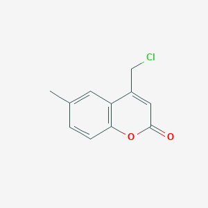 molecular formula C11H9ClO2 B1582300 4-(chloromethyl)-6-methyl-2H-chromen-2-one CAS No. 41295-65-2