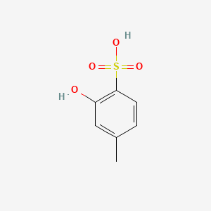 molecular formula C7H8O4S B1582317 2-Hydroxy-4-methylbenzenesulfonic acid CAS No. 22356-80-5