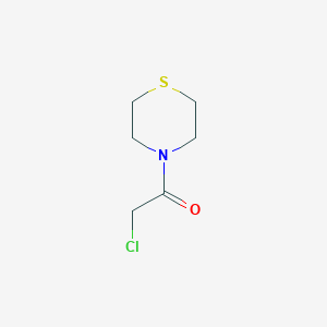 molecular formula C6H10ClNOS B158232 4-(2-Chloroacetyl) thiomorpholine CAS No. 137860-92-5