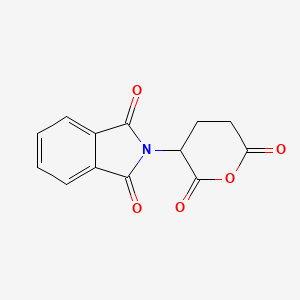 molecular formula C13H9NO5 B1582327 N-Phthaloyl-DL-glutamic anhydride CAS No. 3343-28-0
