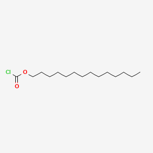 molecular formula C15H29ClO2 B1582328 MYRISTYL CHLOROFORMATE CAS No. 56677-60-2