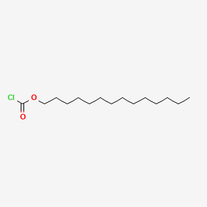 molecular formula C15H29ClO2 B1582328 Tetradecyl chloroformate CAS No. 56677-60-2