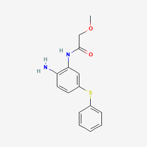 N-(2-Amino-5-(phenylthio)phenyl)-2-methoxyacetamide