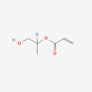 molecular formula C6H10O3 B1582333 2-Propenoic acid, 2-hydroxy-1-methylethyl ester CAS No. 2918-23-2