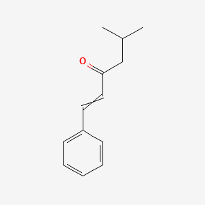 molecular formula C13H16O B1582339 1-Hexen-3-one, 5-methyl-1-phenyl- CAS No. 2892-18-4