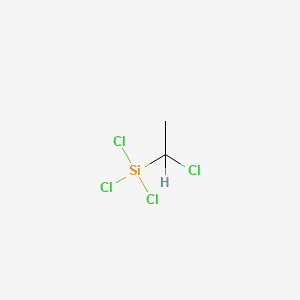 molecular formula C2H4Cl4Si B1582346 1-Chloroethyltrichlorosilane CAS No. 7787-82-8