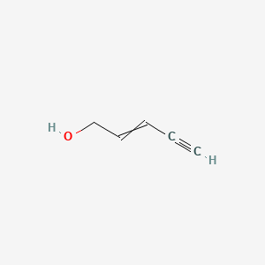 molecular formula C5H6O B1582349 2-Penten-4-yn-1-ol CAS No. 5557-88-0