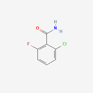molecular formula C7H5ClFNO B1582351 2-Chloro-6-fluorobenzamide CAS No. 66073-54-9