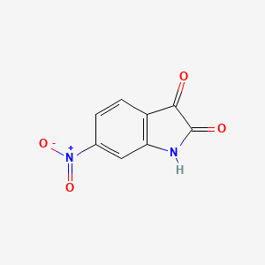 molecular formula C8H4N2O4 B1582362 6-Nitroisatin CAS No. 3433-54-3