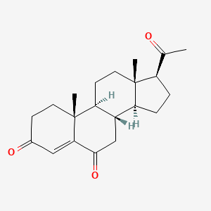 molecular formula C21H28O3 B1582364 6-Ketoprogesterone CAS No. 2243-08-5