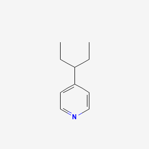 molecular formula C10H15N B1582377 4-(3-Pentyl)pyridine CAS No. 35182-51-5