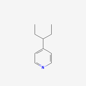 molecular formula C10H15N B1582377 4-(1-Ethylpropyl)pyridine CAS No. 35182-51-5