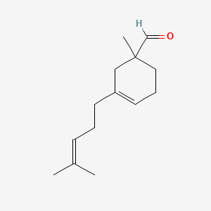 3-Cyclohexene-1-carboxaldehyde, 1-methyl-3-(4-methyl-3-penten-1-yl)-