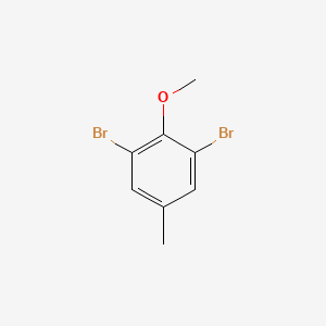 molecular formula C8H8Br2O B1582385 2,6-二溴-4-甲基苯甲醚 CAS No. 51699-89-9