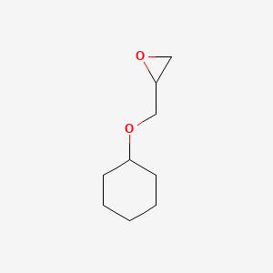 molecular formula C9H16O2 B1582393 Cyclohexyl glycidyl ether CAS No. 3681-02-5