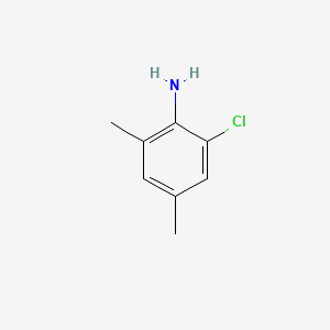 molecular formula C8H10ClN B1582407 2-Chloro-4,6-dimethylaniline CAS No. 63133-82-4
